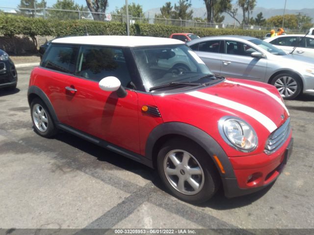 MINI COOPER HARDTOP 2010 wmwmf3c50atz66225