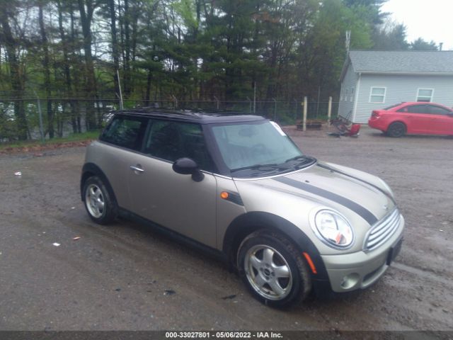 MINI COOPER HARDTOP 2010 wmwmf3c51atu77042