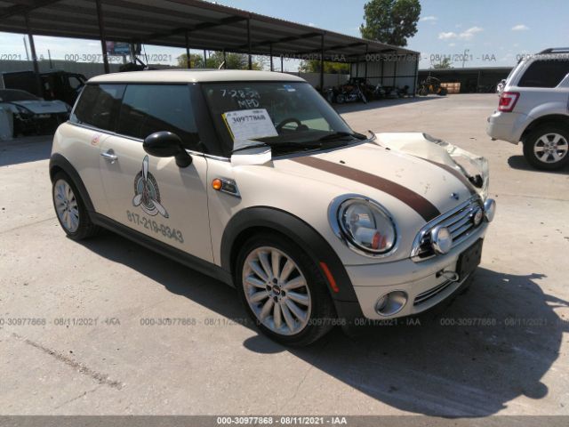 MINI COOPER HARDTOP 2010 wmwmf3c51atz23898