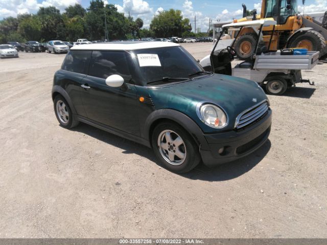 MINI COOPER HARDTOP 2010 wmwmf3c51atz25585