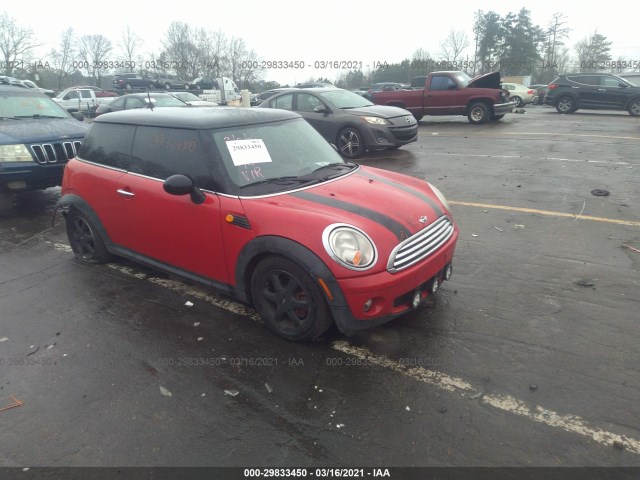 MINI COOPER HARDTOP 2010 wmwmf3c51atz67612