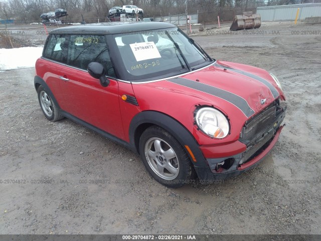 MINI COOPER HARDTOP 2010 wmwmf3c53atz23577