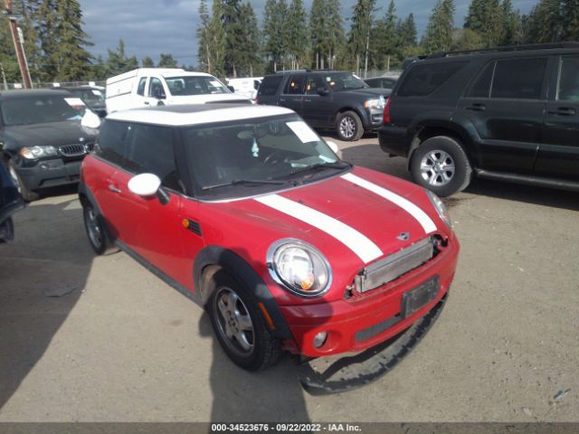 MINI COOPER HARDTOP 2010 wmwmf3c54atz22308