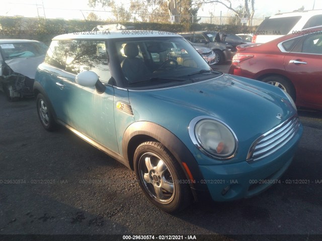 MINI COOPER HARDTOP 2010 wmwmf3c56atz61417