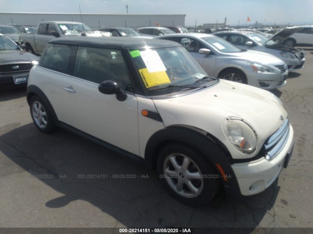 MINI COOPER HARDTOP 2010 wmwmf3c59atz27407