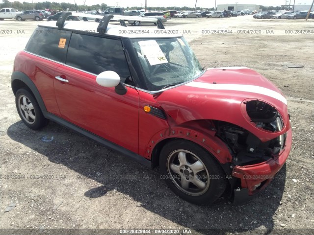 MINI COOPER HARDTOP 2010 wmwmf3c59atz64960