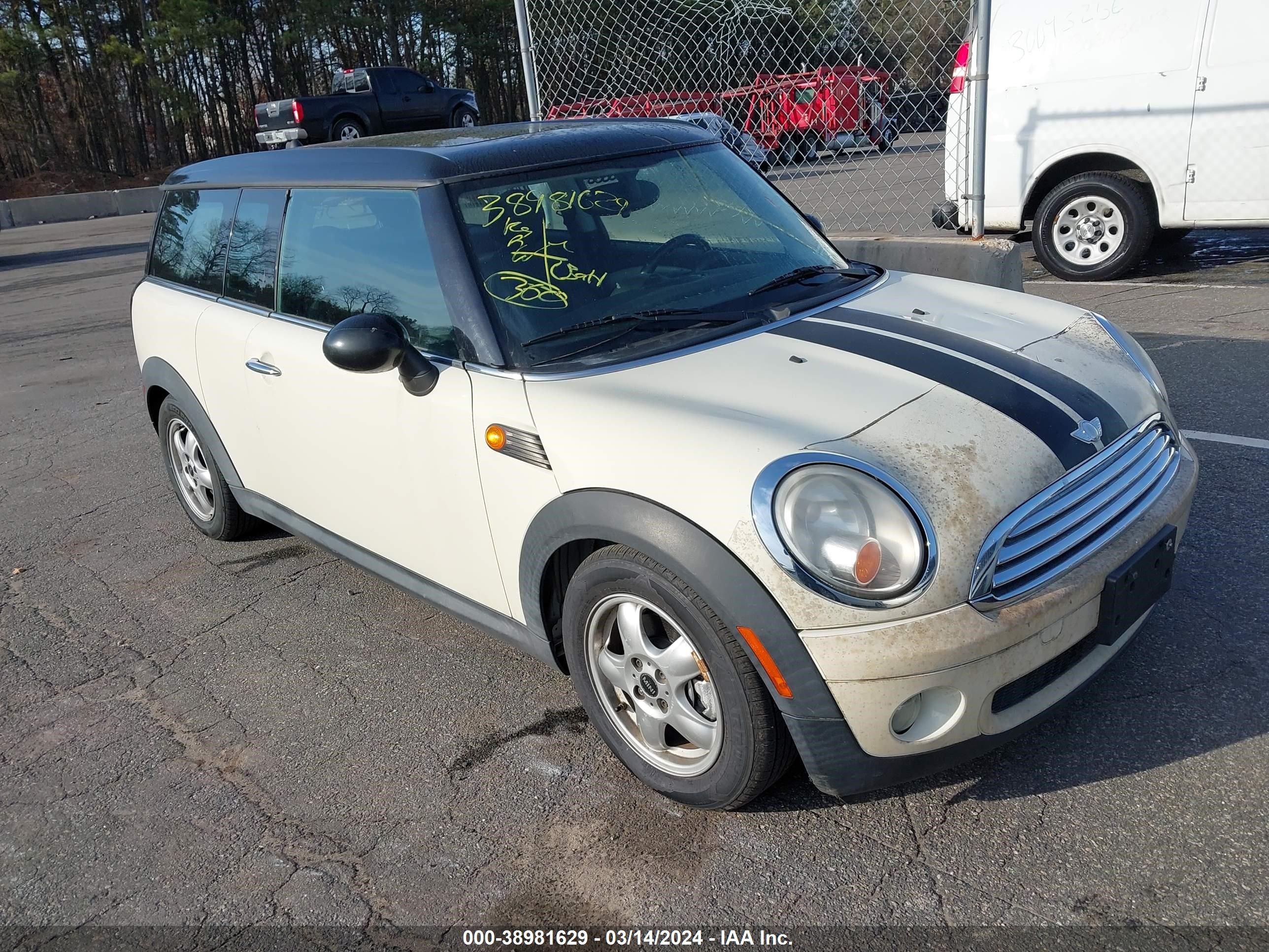 MINI CLUBMAN 2009 wmwml33509tn68534