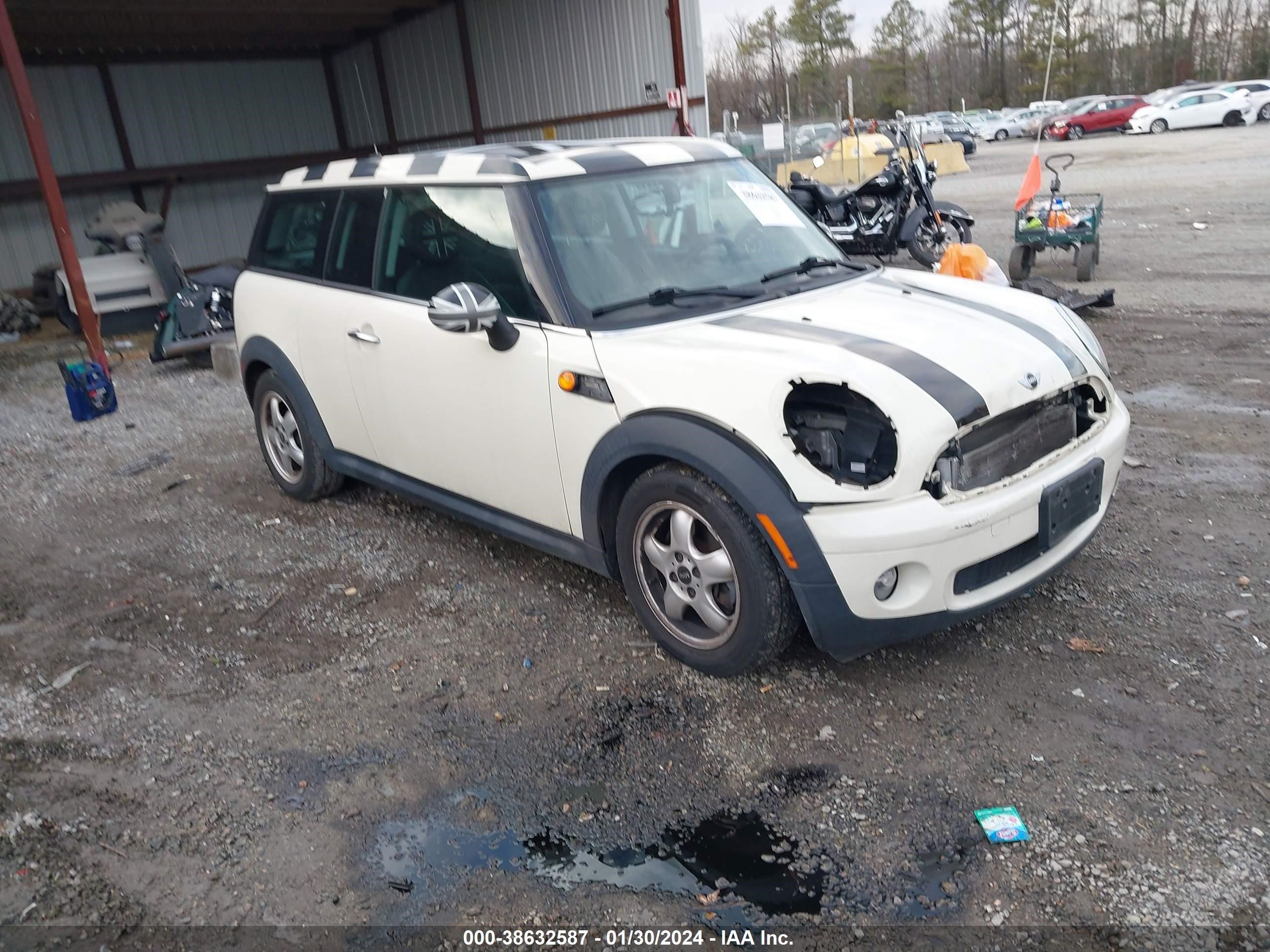 MINI CLUBMAN 2009 wmwml33529tx33905