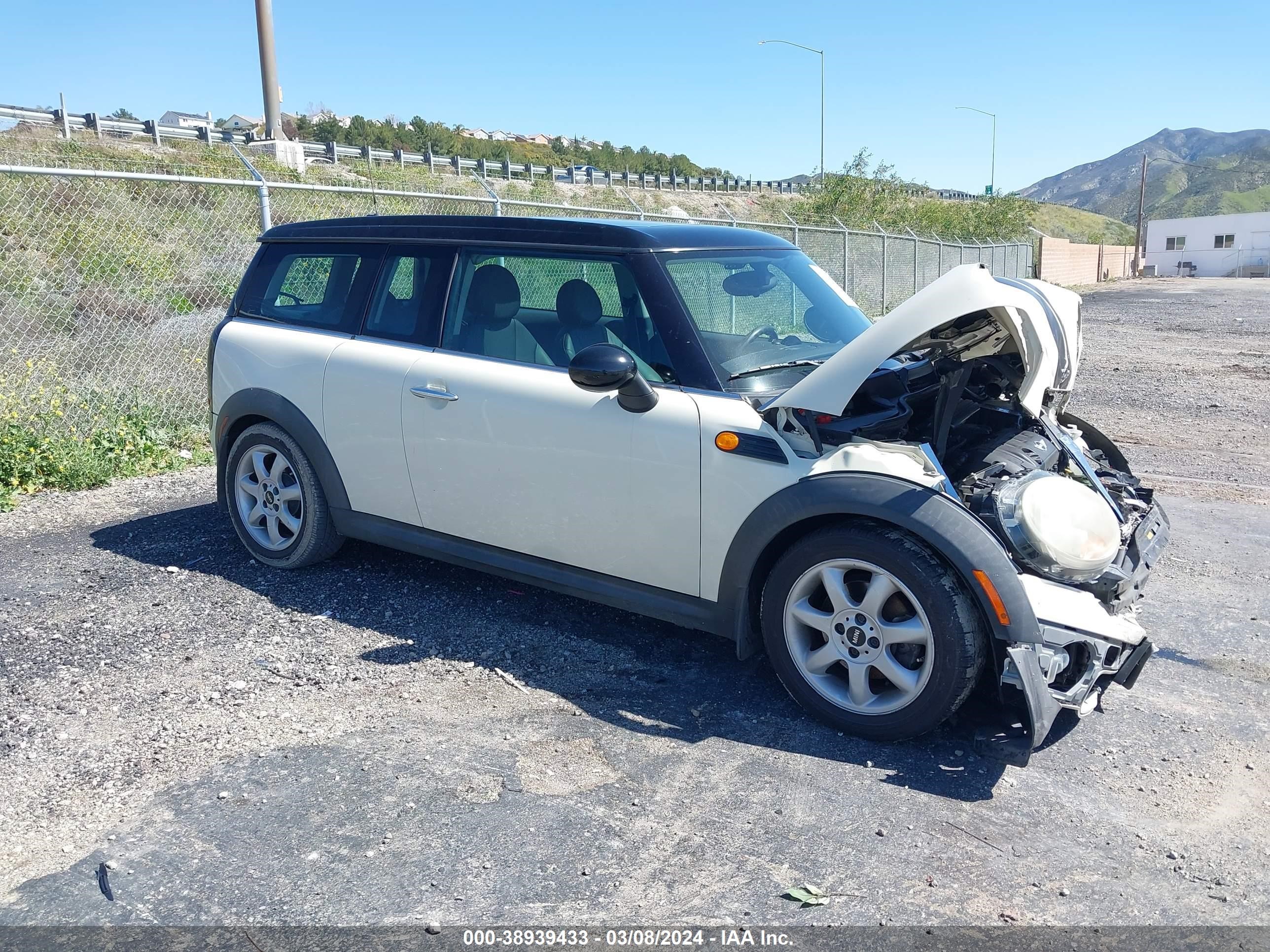 MINI CLUBMAN 2009 wmwml33529tx50378