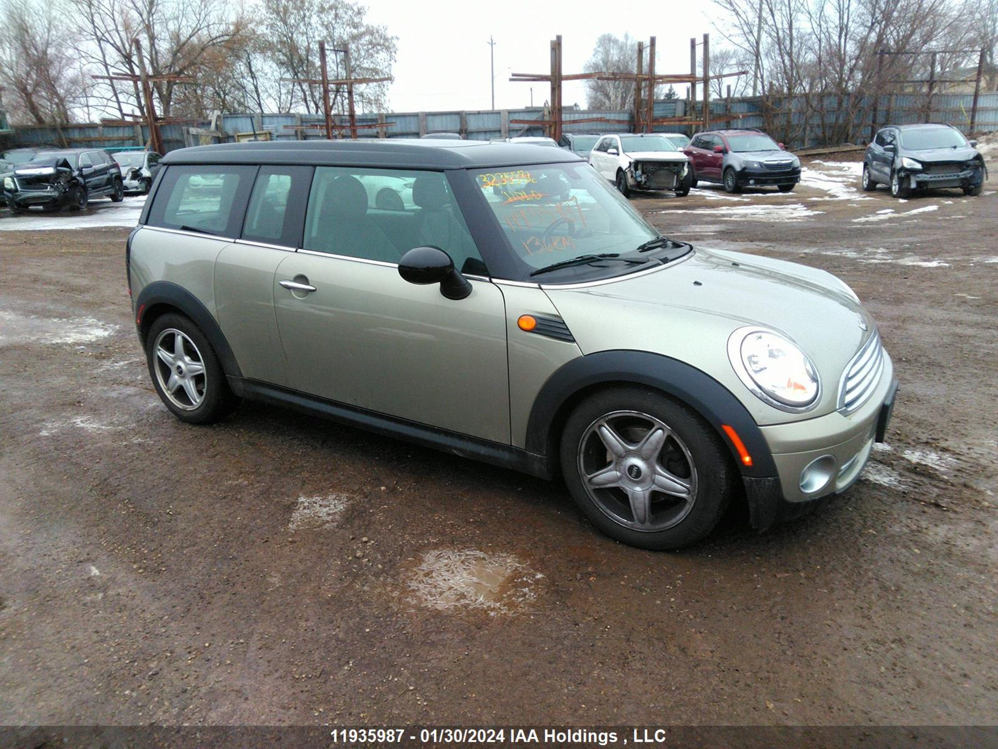 MINI CLUBMAN 2008 wmwml33558tj46192