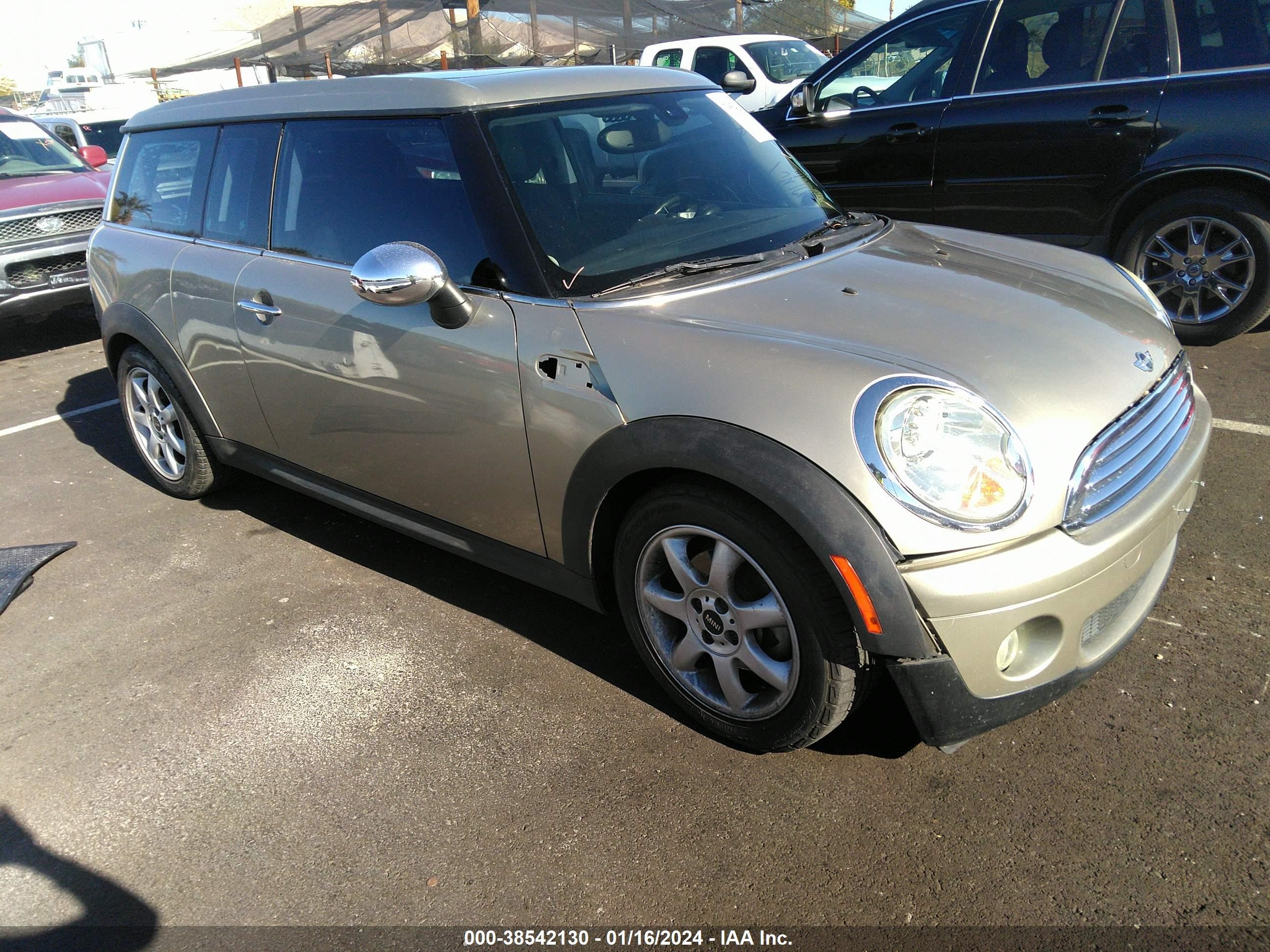 MINI CLUBMAN 2009 wmwml33559tn68710