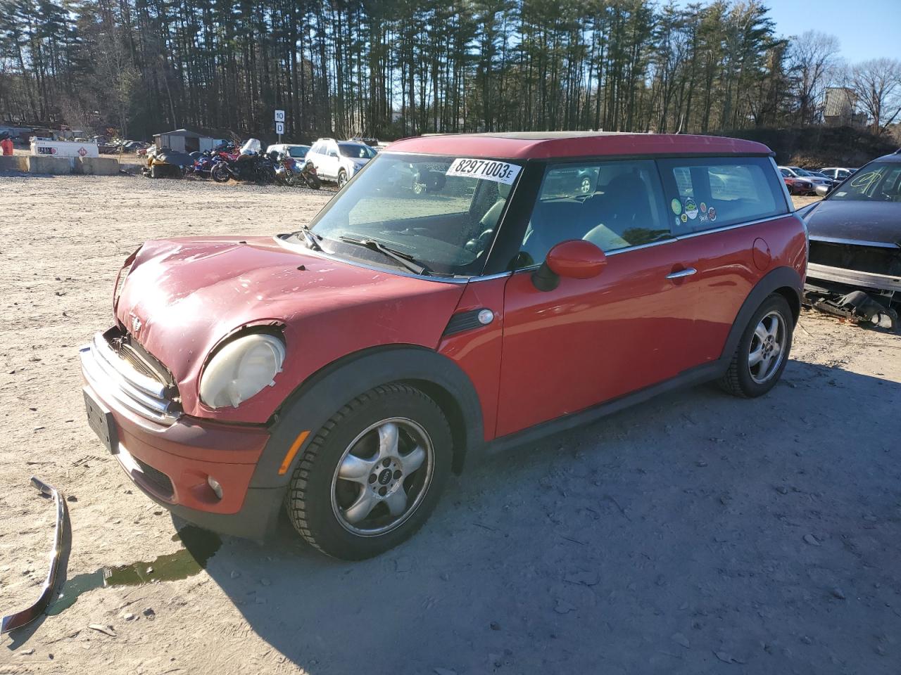 MINI COOPER 2008 wmwml33588tj46123