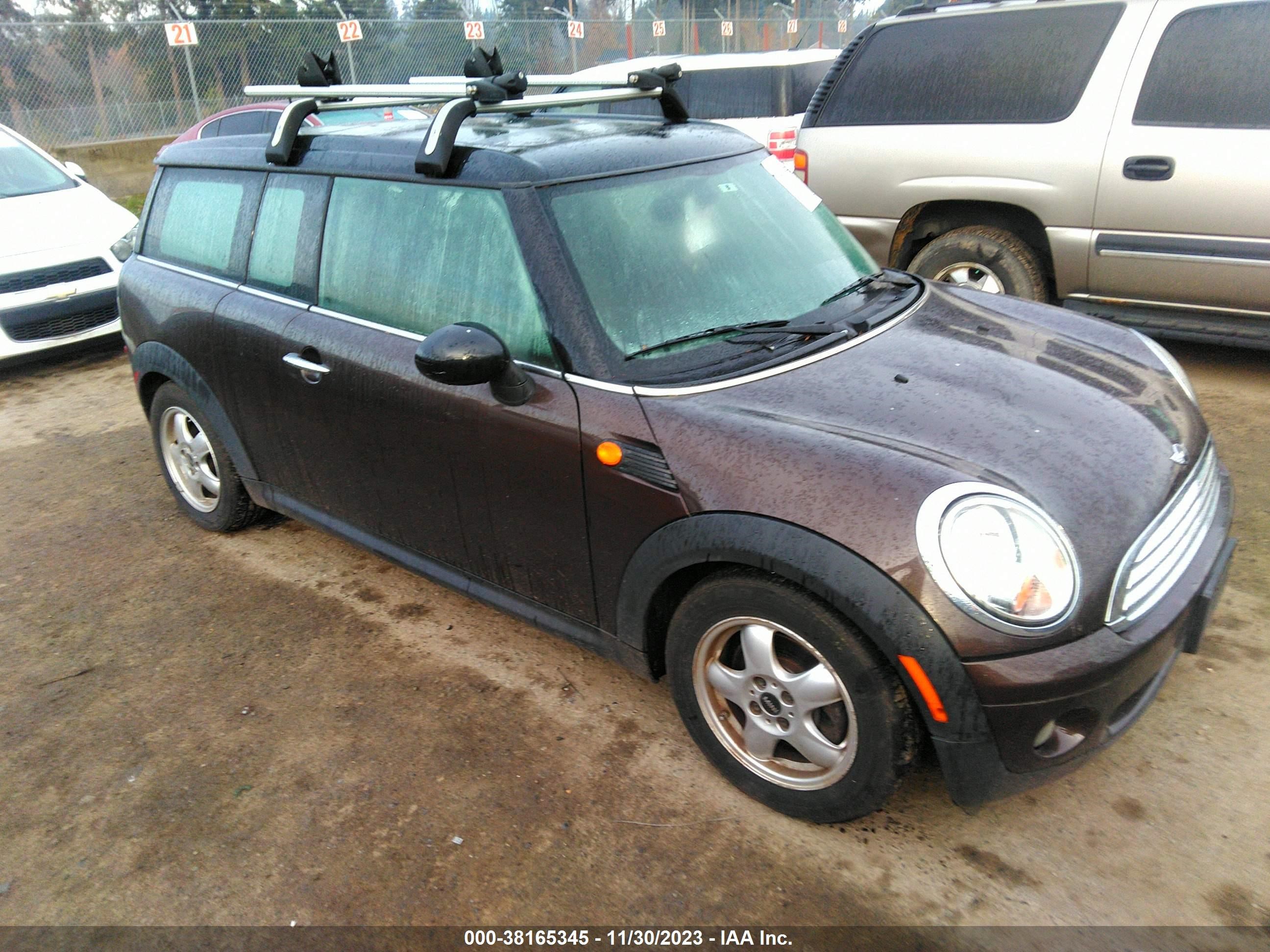 MINI CLUBMAN 2009 wmwml33599tx33190