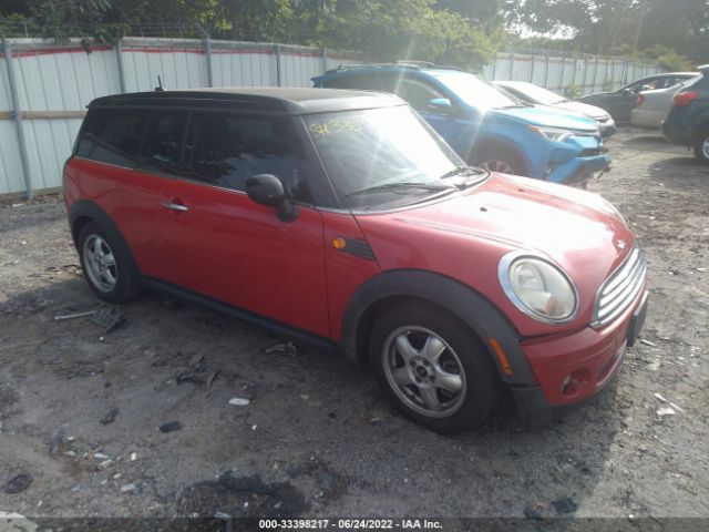 MINI COOPER CLUBMAN 2010 wmwml3c53atx39328