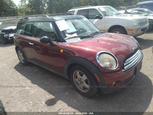 MINI COOPER CLUBMAN 2010 wmwml3c54atx37328