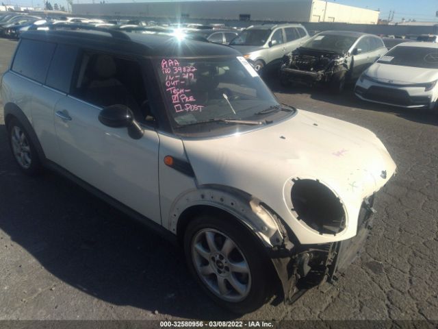 MINI COOPER CLUBMAN 2010 wmwml3c56atx36584