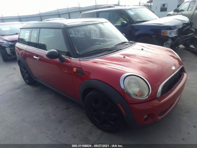 MINI COOPER CLUBMAN 2010 wmwml3c56atx37699