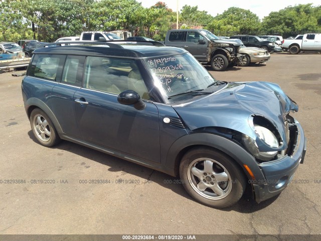 MINI COOPER CLUBMAN 2010 wmwml3c56atx38397