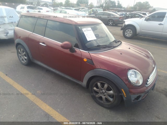 MINI COOPER CLUBMAN 2010 wmwml3c57atx36948