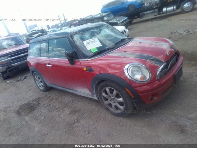 MINI COOPER CLUBMAN 2010 wmwml3c59atx51175