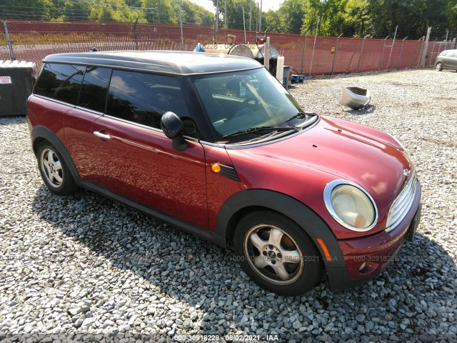 MINI COOPER CLUBMAN 2010 wmwml3c5xatx52139