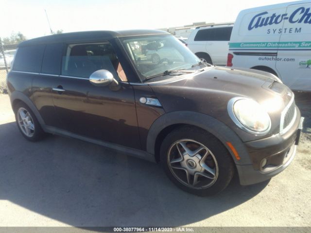 MINI COOPER S CLUBMAN 2010 wmwmm3c51atz33577