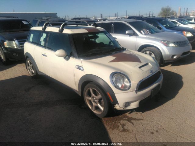 MINI COOPER CLUBMAN 2010 wmwmm3c57atp75679