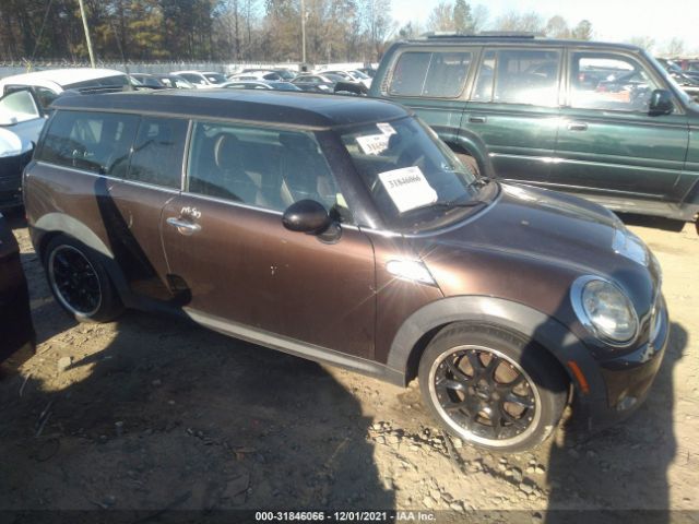 MINI COOPER CLUBMAN 2010 wmwmm3c5xatp94355