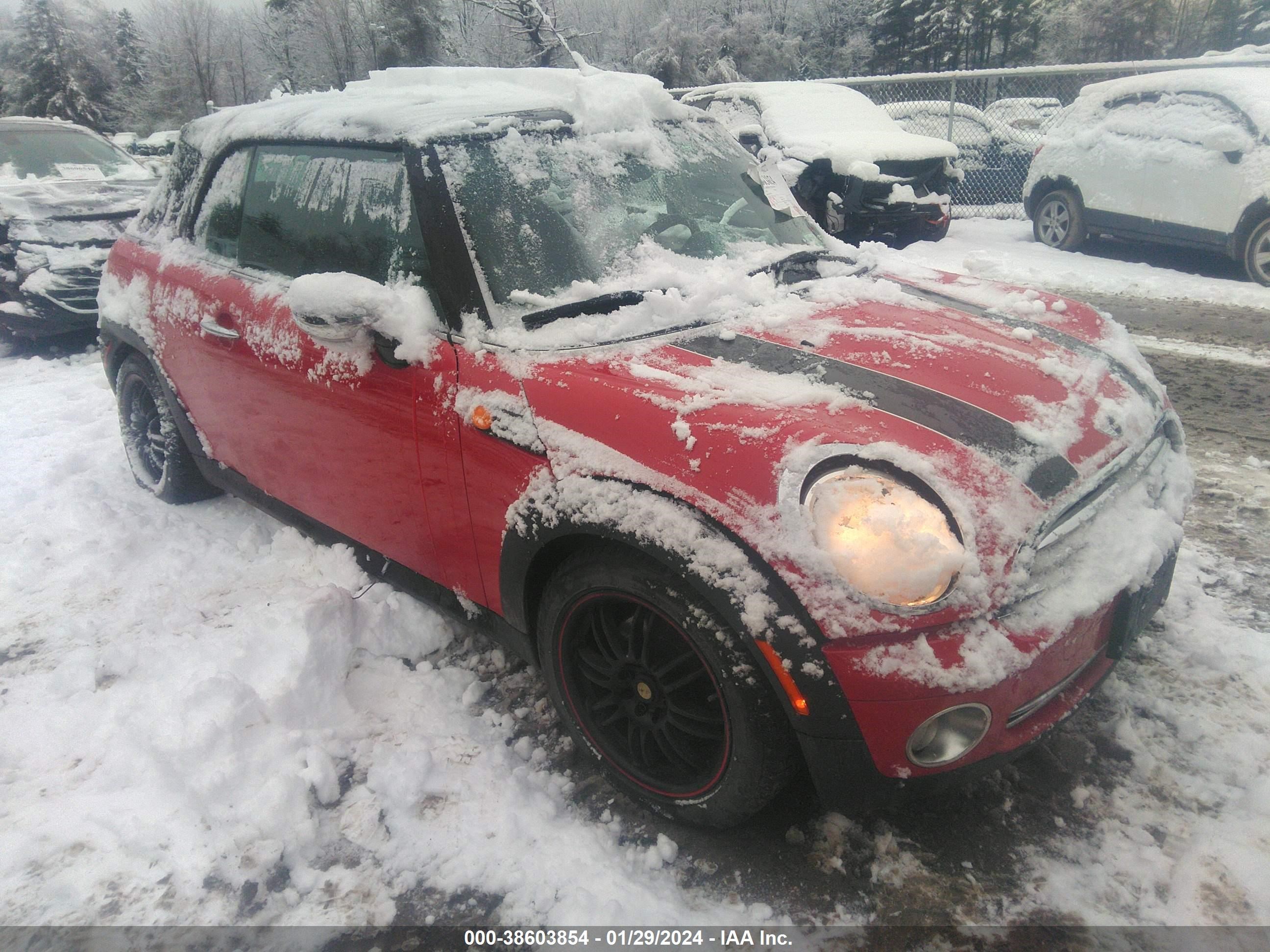 MINI COOPER 2009 wmwmr33529tu95164