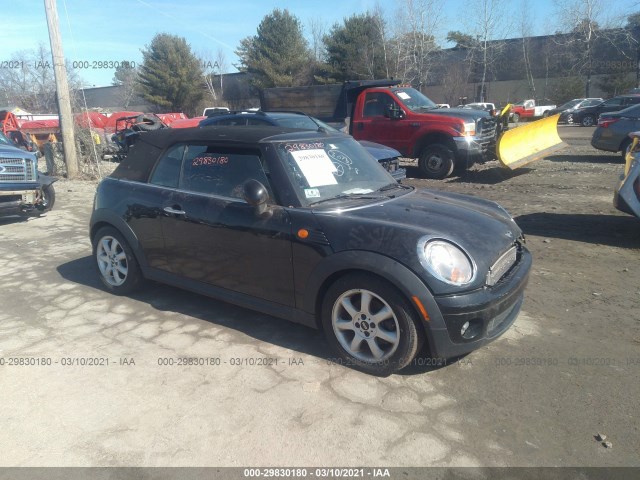 MINI COOPER CONVERTIBLE 2010 wmwmr3c53atu97266