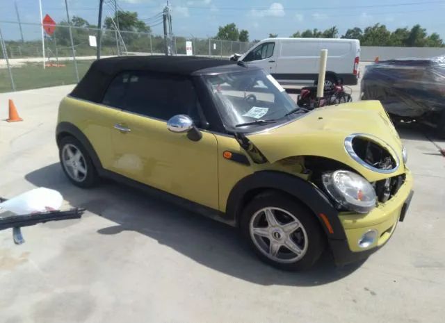 MINI COOPER CONVERTIBLE 2010 wmwmr3c53atu98160