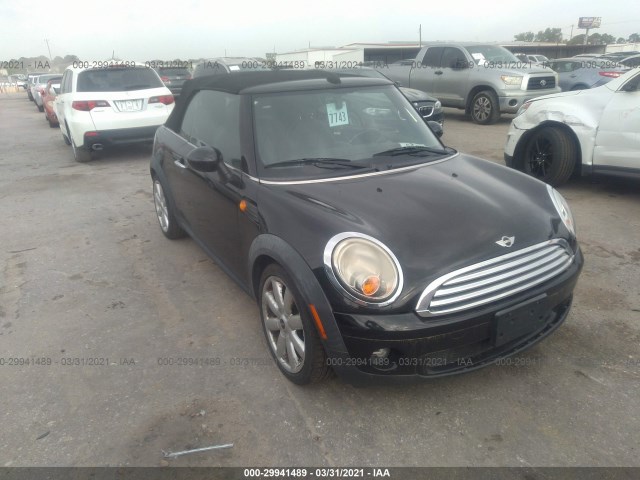 MINI COOPER CONVERTIBLE 2010 wmwmr3c53atu98577