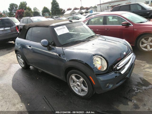 MINI COOPER CONVERTIBLE 2010 wmwmr3c54atu97874