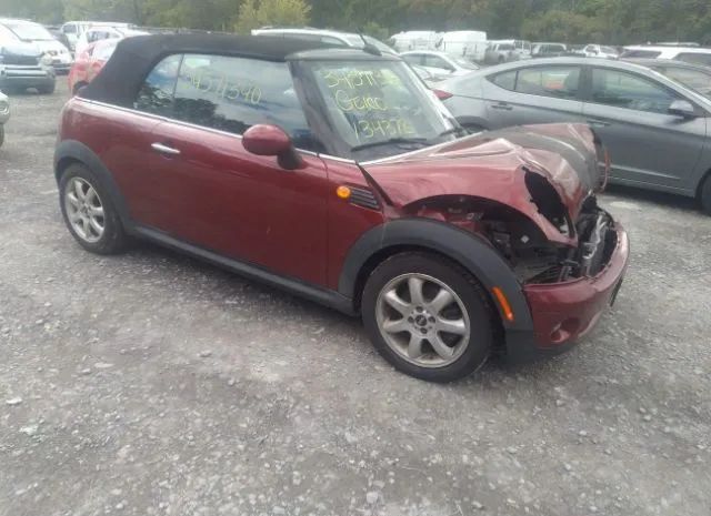 MINI COOPER CONVERTIBLE 2010 wmwmr3c54atu98183