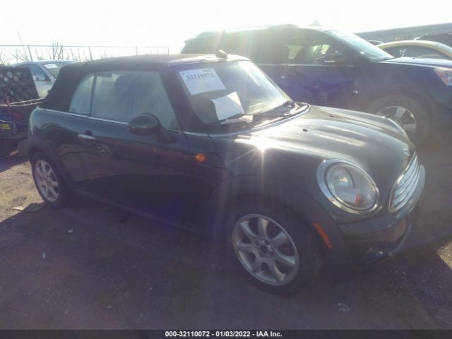 MINI COOPER CONVERTIBLE 2010 wmwmr3c54atz19321