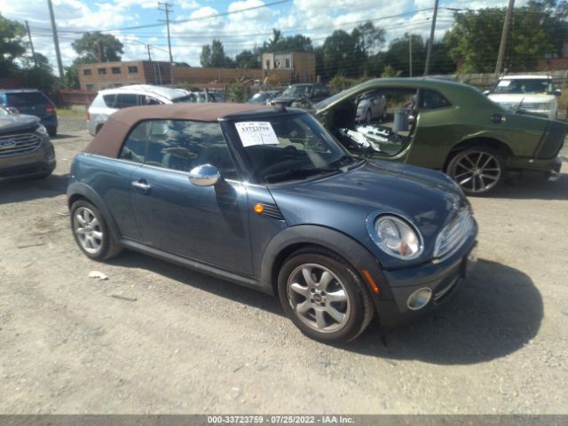 MINI COOPER CONVERTIBLE 2010 wmwmr3c56atu96886