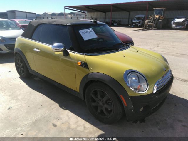 MINI COOPER CONVERTIBLE 2010 wmwmr3c56atu98640