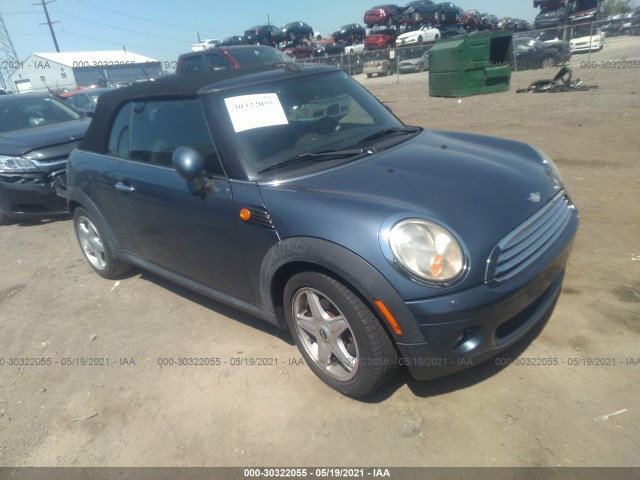 MINI COOPER CONVERTIBLE 2010 wmwmr3c57atu96976