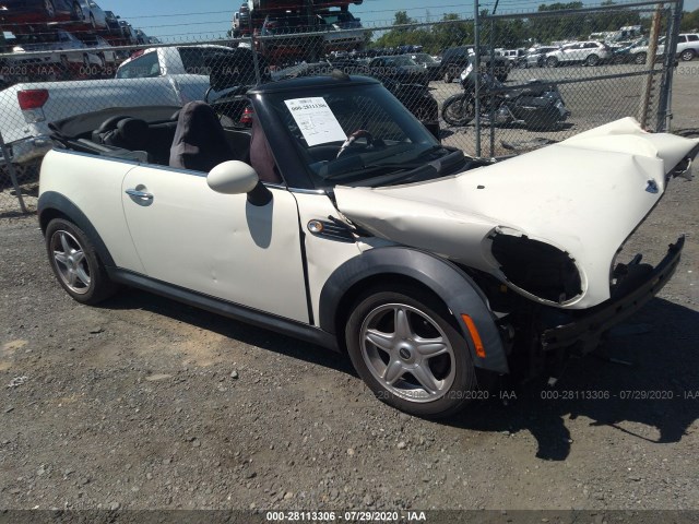 MINI COOPER CONVERTIBLE 2010 wmwmr3c57atu97450