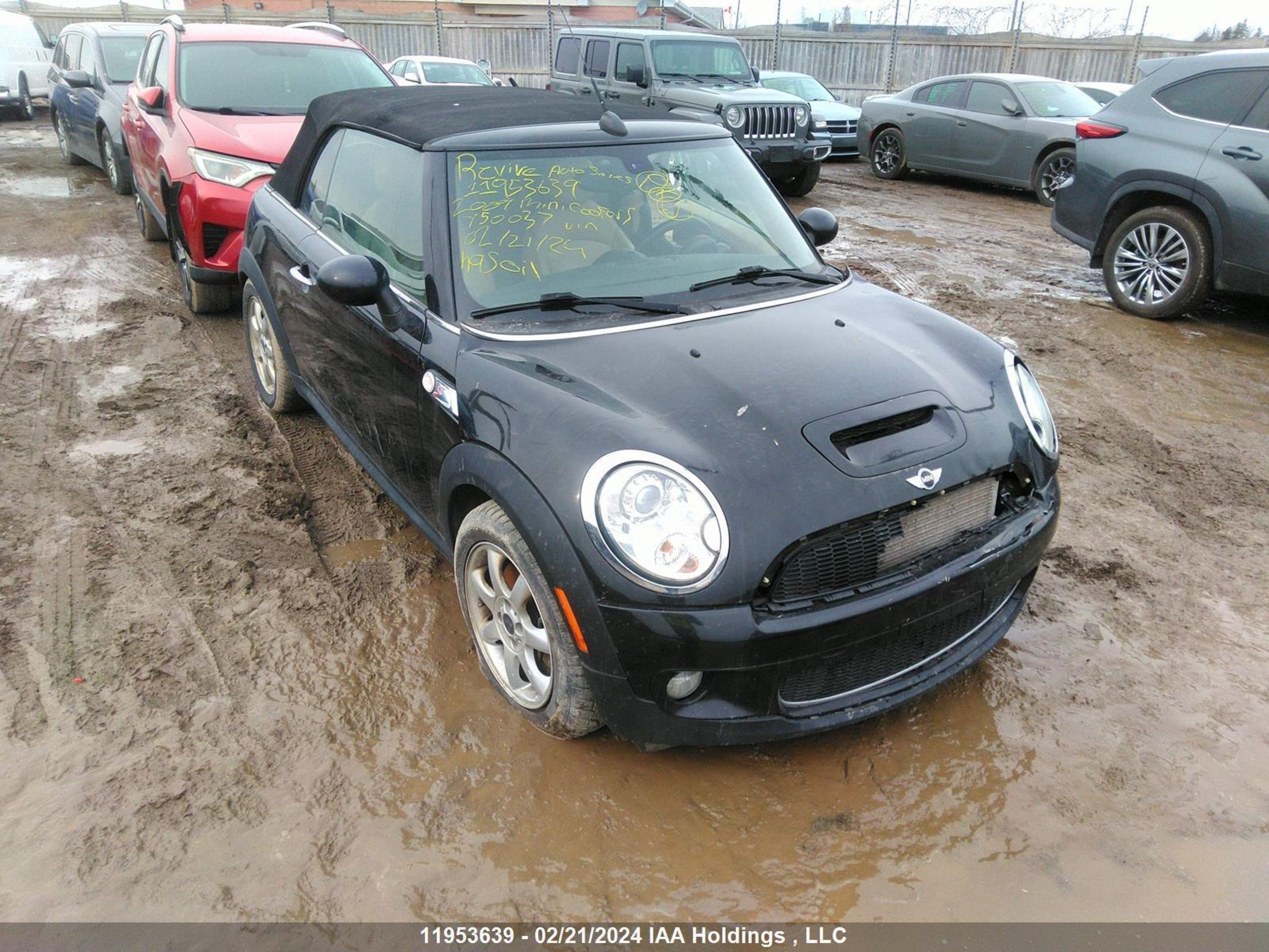 MINI COOPER 2009 wmwms33519ty50037