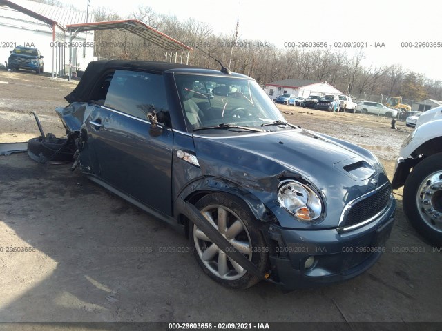 MINI COOPER CONVERTIBLE 2010 wmwms3c50atz85434