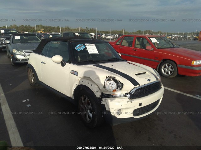 MINI COOPER CONVERTIBLE 2010 wmwms3c52atz85046