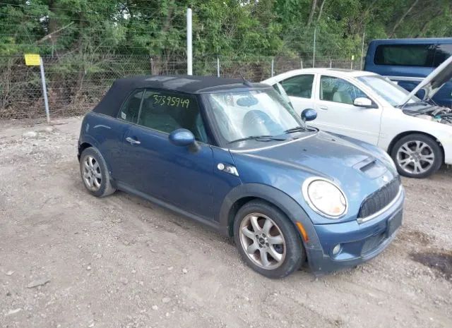 MINI COOPER CONVERTIBLE 2010 wmwms3c54aty09082