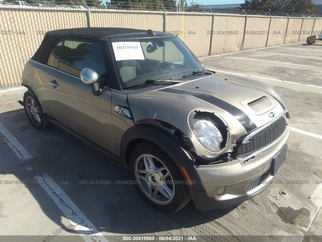 MINI COOPER CONVERTIBLE 2010 wmwms3c54aty09177