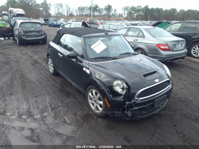 MINI COOPER CONVERTIBLE 2010 wmwms3c54atz84853