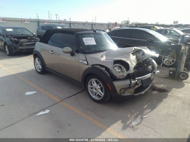 MINI COOPER CONVERTIBLE 2010 wmwms3c55atz85431