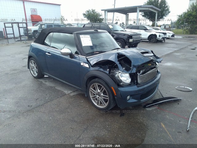 MINI COOPER CONVERTIBLE 2010 wmwms3c56aty51320