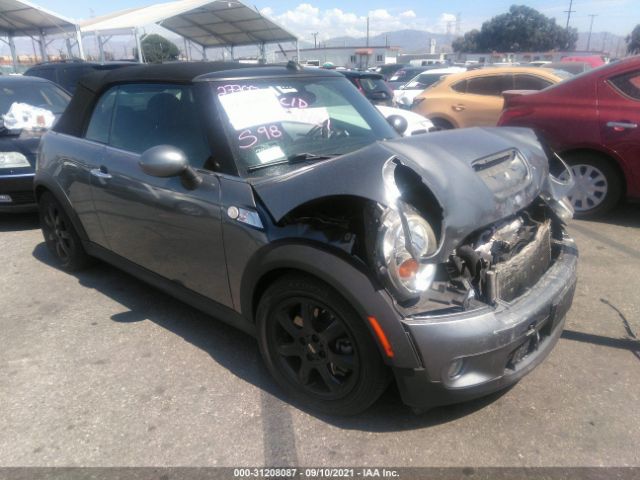 MINI COOPER CONVERTIBLE 2010 wmwms3c56atz84935