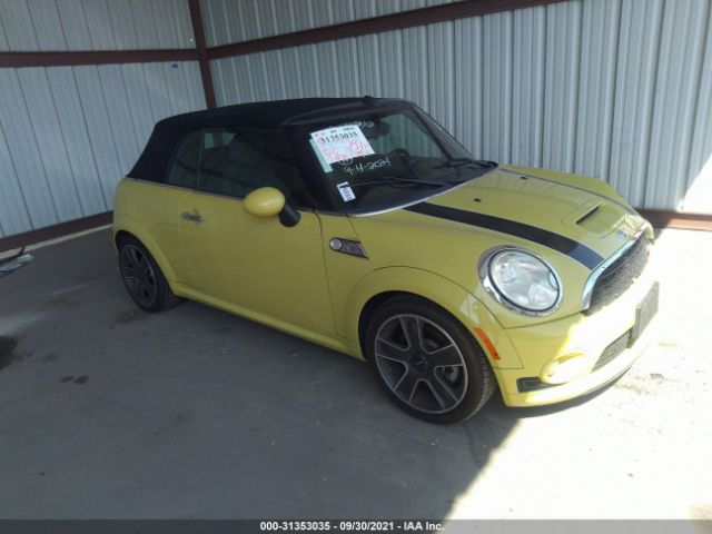 MINI COOPER CONVERTIBLE 2010 wmwms3c57aty09142