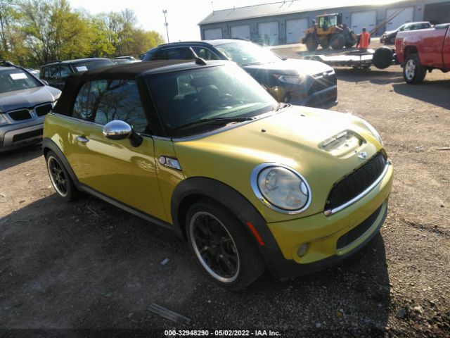 MINI COOPER CONVERTIBLE 2010 wmwms3c57aty50869